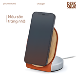Đế sạc nhanh không dây đứng thiết kế thông minh | Phụ kiện đế sạc đứng không dây tiện lợi