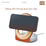 Đế sạc nhanh không dây đứng thiết kế thông minh | Phụ kiện đế sạc đứng không dây tiện lợi