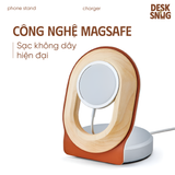 Đế sạc nhanh không dây đứng thiết kế thông minh | Phụ kiện đế sạc đứng không dây tiện lợi