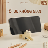 Giá đỡ điện thoại, máy tính bảng hình mèo tập yoga dễ thương | Giá đỡ điện thoại để bàn hình mèo YOGA CAT dễ thương