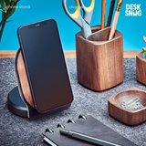 Đế sạc nhanh không dây đứng thiết kế thông minh | Phụ kiện đế sạc đứng không dây tiện lợi