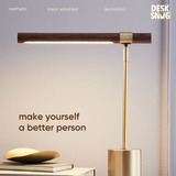 Đèn để bàn phong cách Tây Âu bảo vệ mắt thiết kế thông minh | Đèn bàn Themis Table Lamp trang trí bàn làm việc