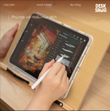 Giá đỡ sách, laptop, ipad đa chức năng tiện lợi | Giá đỡ gỗ Bamboo Book Holder thông minh chắc chắn