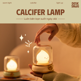 Đèn phát sáng sạc USB hình ngọn lửa dễ thương| Calcifer Lamp