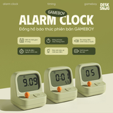 Đồng hồ báo thức tích hợp đèn led ban đêm phiên bản máy chơi game GAMEBOY ALARM CLOCK
