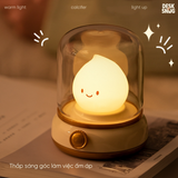 Đèn phát sáng sạc USB hình ngọn lửa dễ thương| Calcifer Lamp