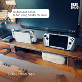 Kệ kê máy tính gỗ óc chó, trang trí bàn làm việc | Phụ kiện máy tính, laptop Walnut Monitor Rise