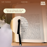 Giá đỡ sách, laptop, ipad đa chức năng tiện lợi | Giá đỡ gỗ Bamboo Book Holder thông minh chắc chắn