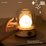 Đèn phát sáng sạc USB hình ngọn lửa dễ thương| Calcifer Lamp