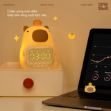 Đồng hồ đèn ngủ thông minh, tích hợp đa chức năng siêu dễ thương| CABYPARA CLOCK