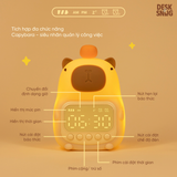 Đồng hồ đèn ngủ thông minh, tích hợp đa chức năng siêu dễ thương| CABYPARA CLOCK