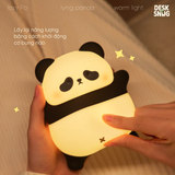 Đèn phát sáng sạc USB hình gấu trúc bụng béo nằm ườn siêu dễ thương | PO PANDA