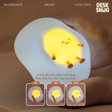 Đèn phát sáng sạc USB giao diện quả trứng dễ thương| Omelette Lamp
