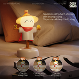 Đèn ngủ phát sáng sạc USB giao diện chú bù nhìn dễ thương | OZ SCARECROW