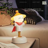 Đèn ngủ phát sáng sạc USB giao diện chú bù nhìn dễ thương | OZ SCARECROW