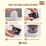 MÁY CHIẾU VŨ TRỤ ĐA CHIỀU THỎ DỄ THƯƠNG| SNOWBALL PROJECTION LAMP