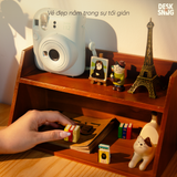 Kệ gỗ 2 tầng phong cách Retro| Retro Cabinet