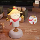 Đèn ngủ phát sáng sạc USB giao diện chú bù nhìn dễ thương | OZ SCARECROW