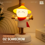 Đèn ngủ phát sáng sạc USB giao diện chú bù nhìn dễ thương | OZ SCARECROW