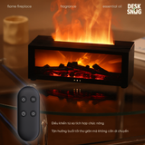 Máy xông tinh dầu kết hợp phun sương đa năng giao diện bếp lửa | FLAME FIREPLACE