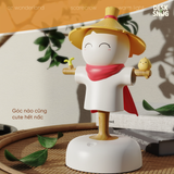 Đèn ngủ phát sáng sạc USB giao diện chú bù nhìn dễ thương | OZ SCARECROW