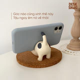 Giá đỡ điện thoại, máy tính bảng hình mèo tập yoga dễ thương | Giá đỡ điện thoại để bàn hình mèo YOGA CAT dễ thương