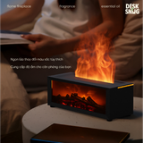 Máy xông tinh dầu kết hợp phun sương đa năng giao diện bếp lửa | FLAME FIREPLACE