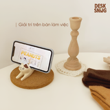 Giá đỡ điện thoại, máy tính bảng hình mèo tập yoga dễ thương | Giá đỡ điện thoại để bàn hình mèo YOGA CAT dễ thương