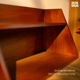 Kệ gỗ 2 tầng phong cách Retro| Retro Cabinet