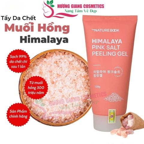 Gel Tẩy Da Chết Muối Hồng Himalaya The Nature Book Hàn Quốc 120g