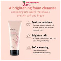 Sữa Rửa Mặt Gạo The Face Shop Rice Cleansing Foam 150ml