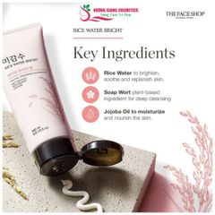 Sữa Rửa Mặt Gạo The Face Shop Rice Cleansing Foam 150ml