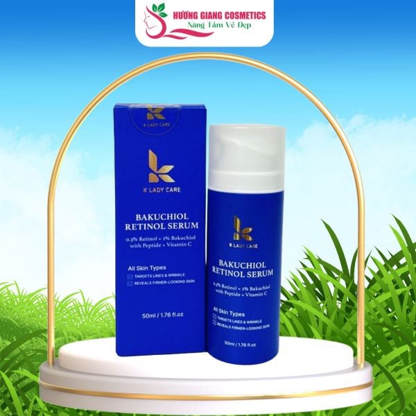 Serum Dưỡng Trắng Và Phục Hồi Da K Lady Care Bakuchiol Retinol 50ml