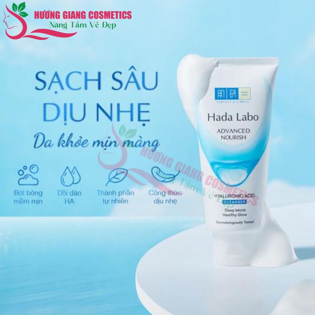 Sữa Rửa Mặt Tinh Chất Hyaluronic Hada Labo Nhật Bản  Cho Da Thường