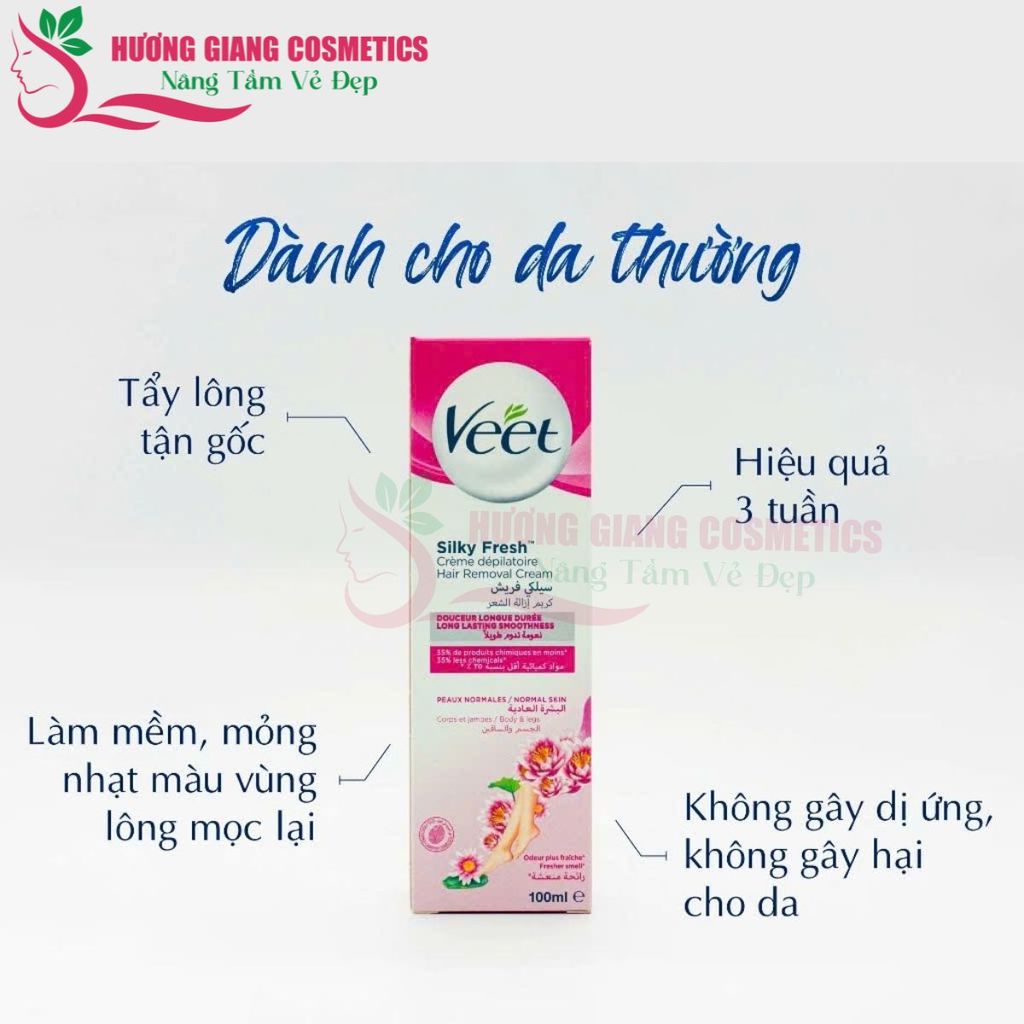 Kem tẩy lông Veet pure 150G