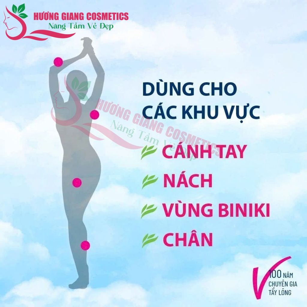 Kem tẩy lông Veet pure 150G