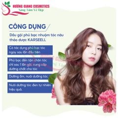 Dầu Nhuộm Tóc Karseell Hair Dye Shampoo