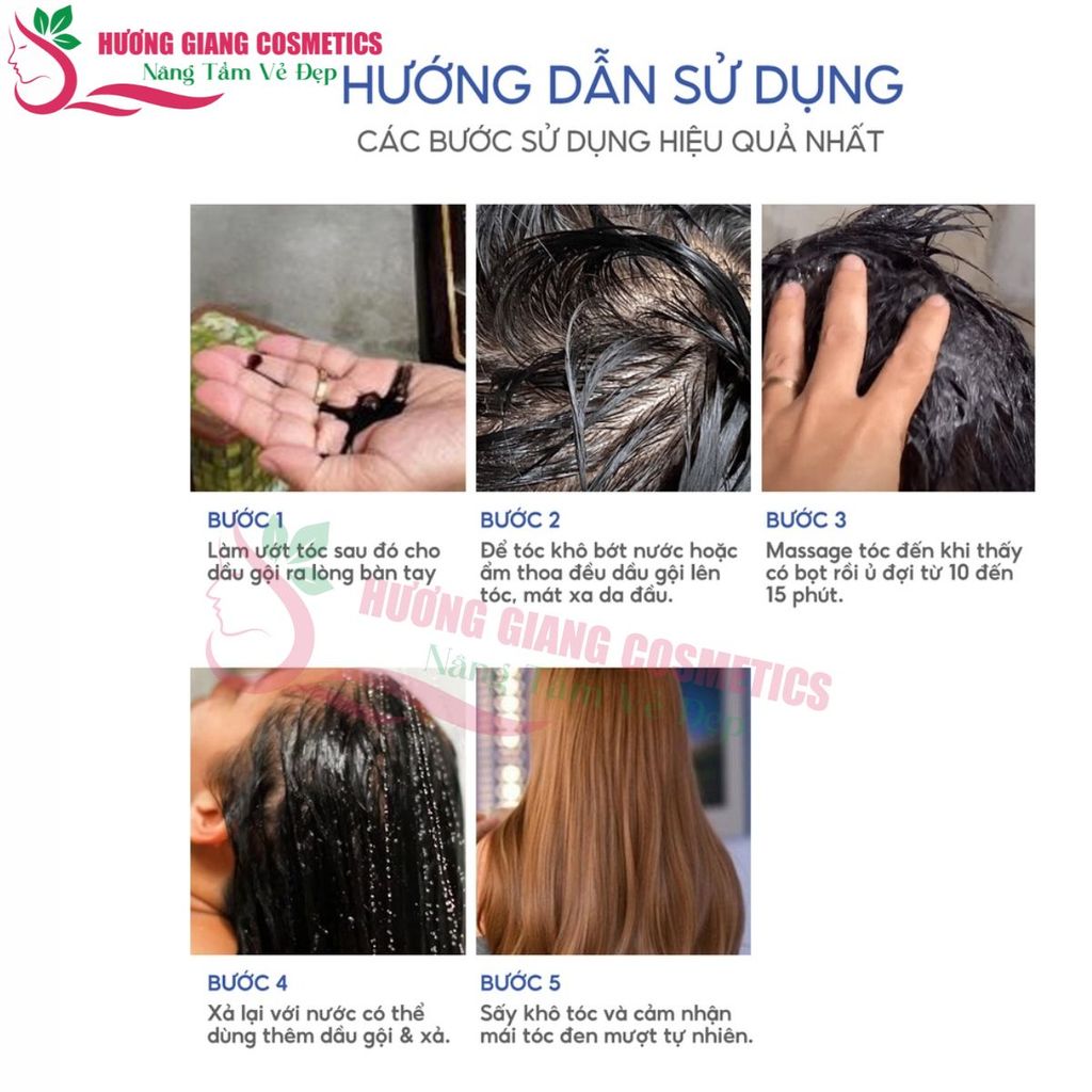 Dầu Nhuộm Tóc Karseell Hair Dye Shampoo