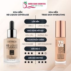 Kem Nền Kiềm Dầu Catrice HD 24h Liquid Coverage Foundation