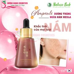 Tinh chất Dưỡng Trắng Trị Nám Da The Nature Book Hàn Quốc 30ml
