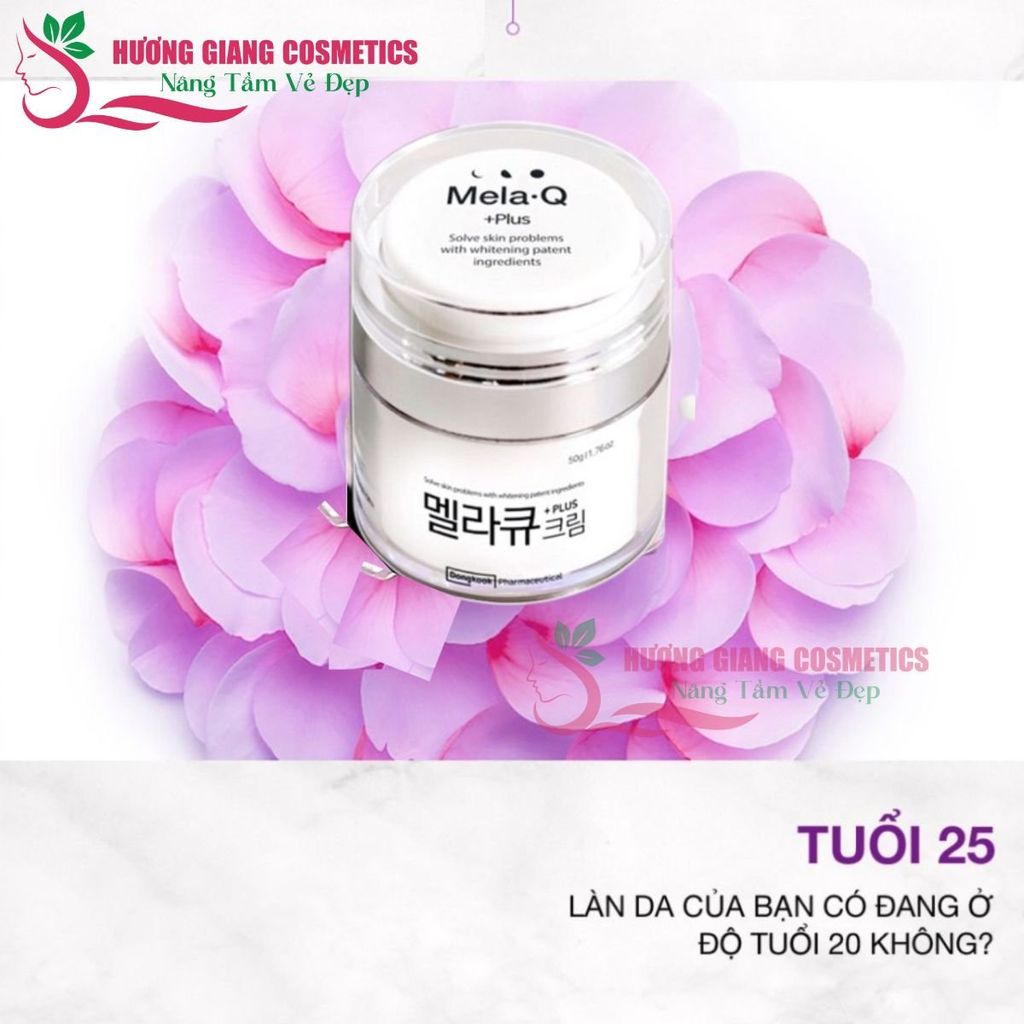Kem Trị Nám Tàn Nhang Dr.Mh Mela Q Plus Hàn Quốc 50ml