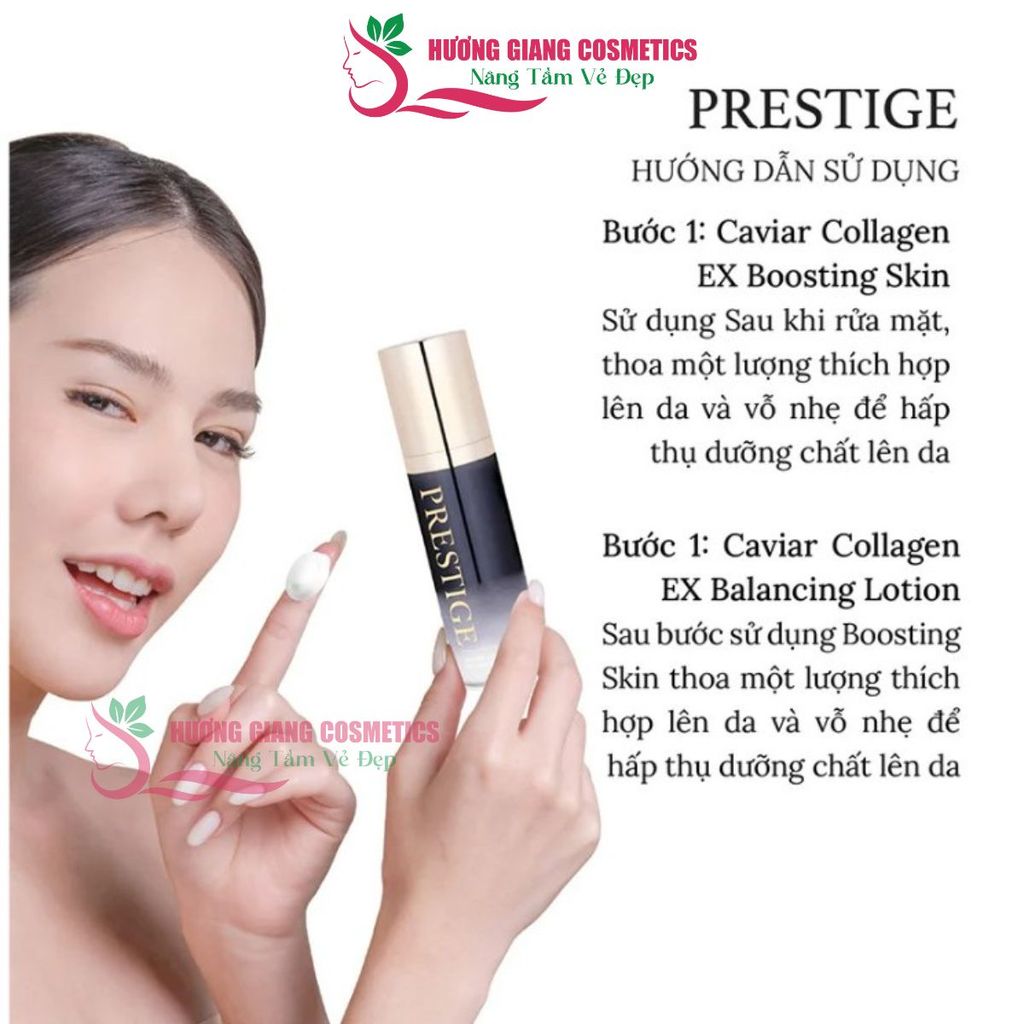Set Dưỡng Da Chống Lão Hóa Prestige Hàn Quốc (Serum+ Kem Dưỡng)