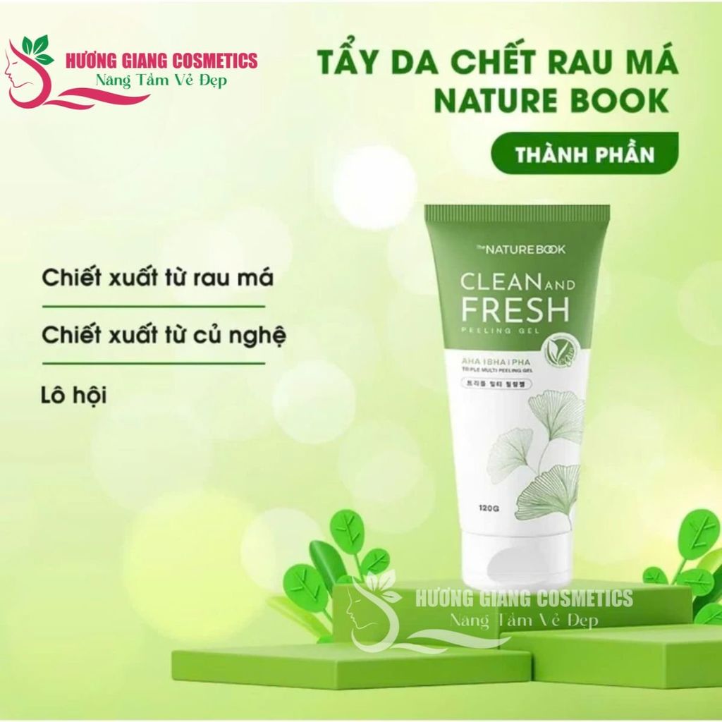 Gel Tẩy tế bào chết và dưỡng ẩm The Nature Book Hàn Quốc 120ml