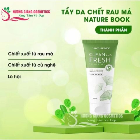 Gel Tẩy tế bào chết và dưỡng ẩm The Nature Book Hàn Quốc 120ml