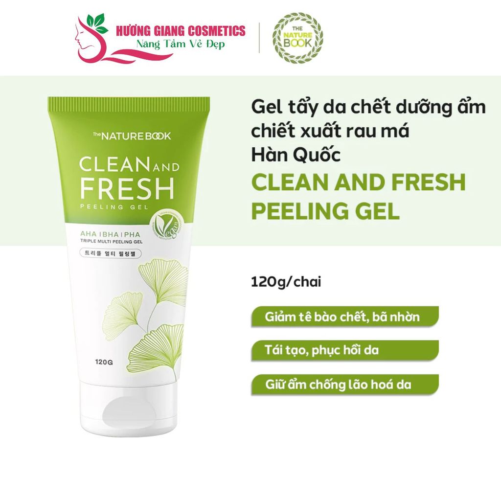 Gel Tẩy tế bào chết và dưỡng ẩm The Nature Book Hàn Quốc 120ml