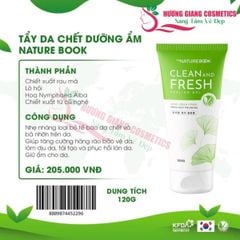 Gel Tẩy tế bào chết và dưỡng ẩm The Nature Book Hàn Quốc 120ml