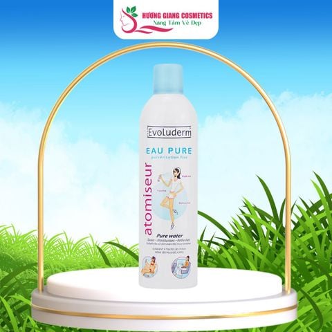 Xịt Khoáng Atomiseur Eau Pure Evoluderm 150ml Pháp