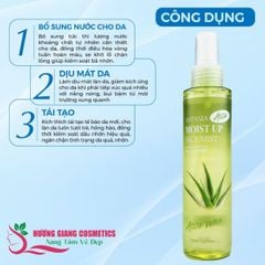 Xịt Khoáng Aspasia Moist Up Face Mist Chiết Xuất Lô Hội 150ml