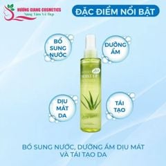 Xịt Khoáng Aspasia Moist Up Face Mist Chiết Xuất Lô Hội 150ml
