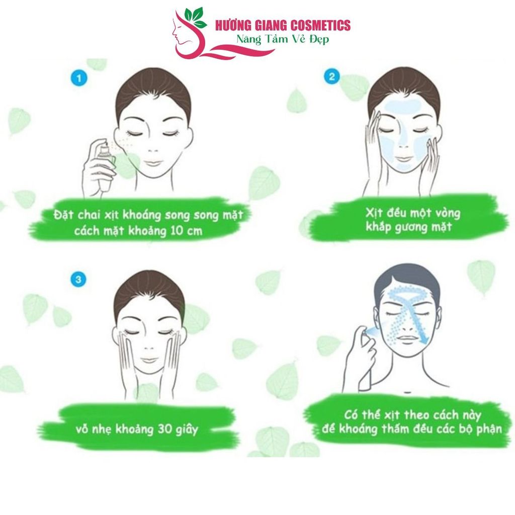 Xịt Khoáng Aspasia Moist Up Face Mist Chiết Xuất Lô Hội 150ml